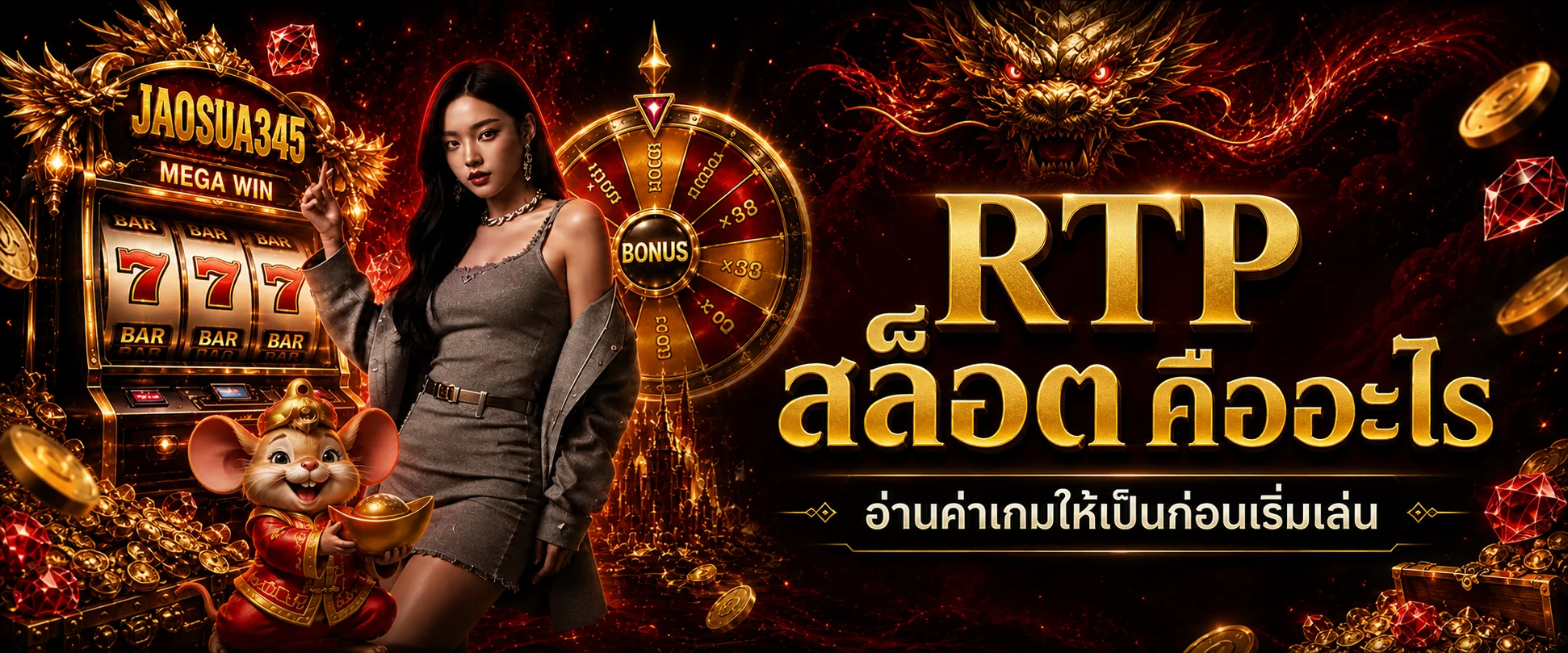 JAOSUA345 RTP สล็อต คืออะไร อ่านก่อนเลือกเกม